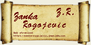 Žanka Rogojević vizit kartica